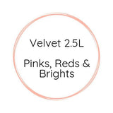 Autentico Velvet 2.5L Pinks, Reds & Brights-Velvet-Autentico Paint Online